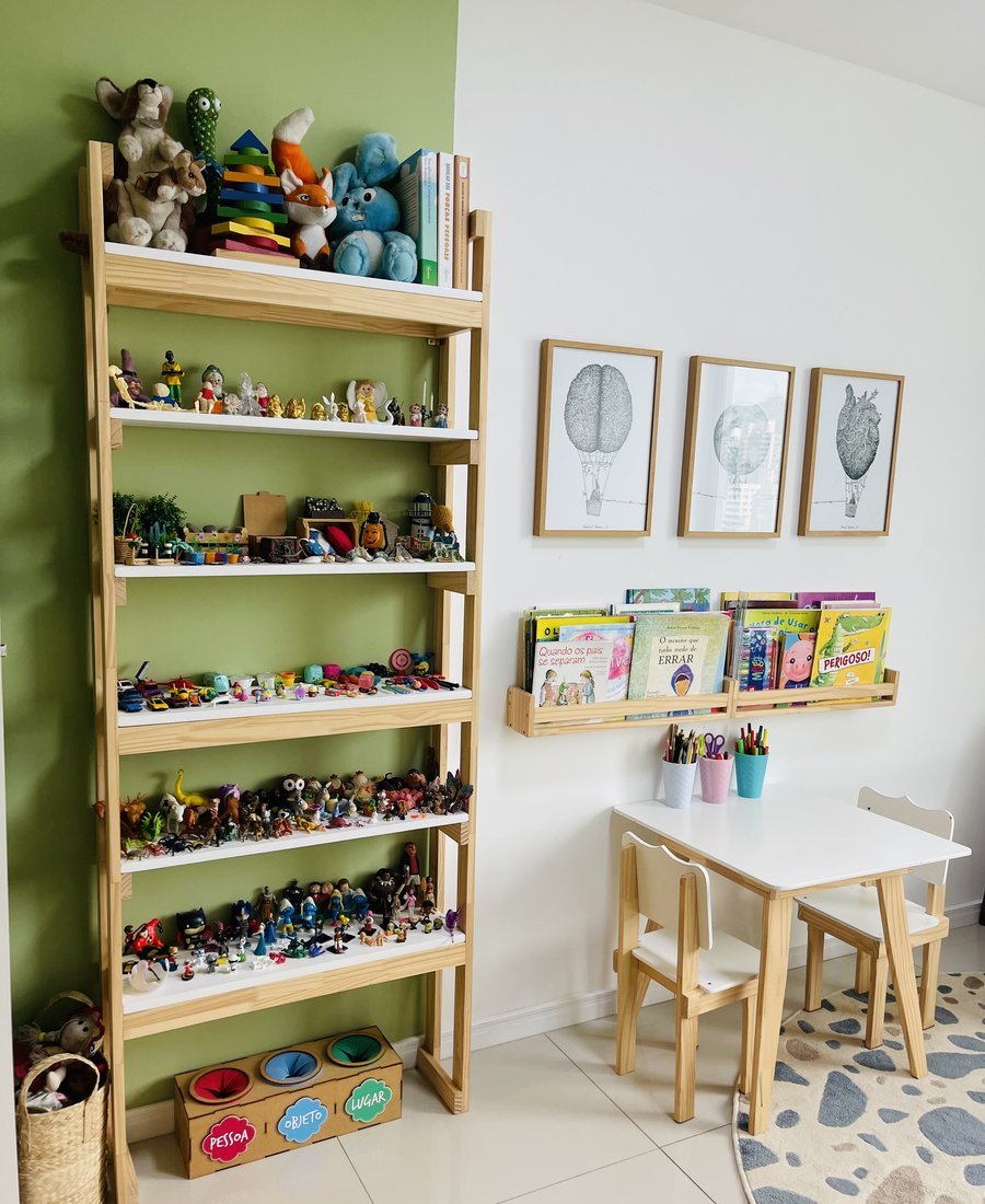 Sala infantil com brinquedos